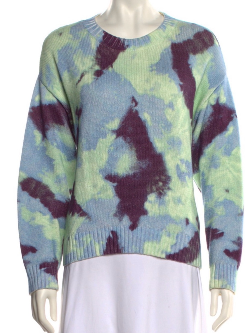 Tory Burch Sport Tie-Dye Crewneck Sweater